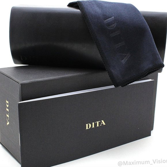 New DITA cat eye eyeglasses model HADU DTX-521& Case $600 authentic - Picture 6 of 6